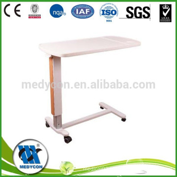 Height adjustable abs over bed table